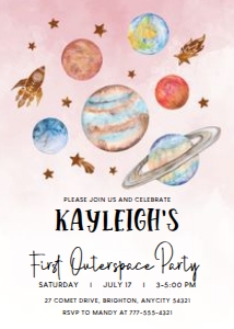 Outerspace 6.2-Birthday design preview