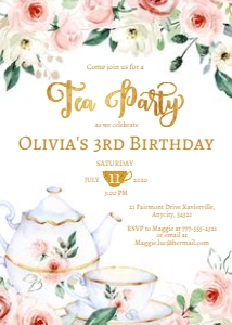 Tea party 14 - Birthday: Tea party 14 - Birthday