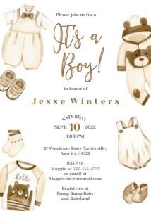 Boho Baby Shower 6 - boy: Boho Baby Shower 6 - boy