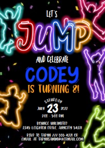 Jump 3 - Birthday design preview