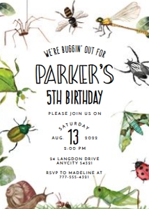 Bugs 5 - Birthday design preview