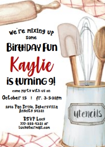 Baking 8 - Birthday: Baking 8 - Birthday