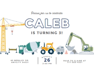 Construction 6 - Birthday design preview