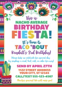 nacho average fiesta by mail or call-floral design preview