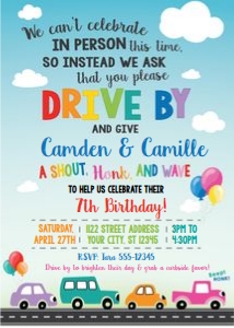 drive by party-road-sky design preview