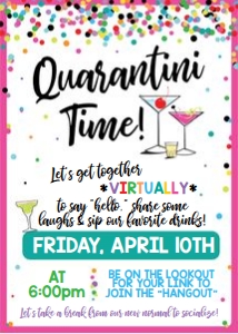 quarantini time-confetti design preview