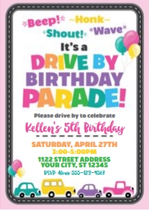 drive by parade-road-pink bright design preview