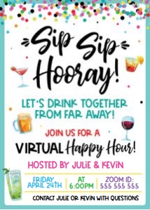 sip sip hooray-happy hour-confetti design preview