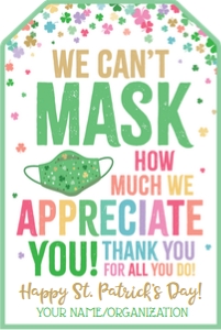 mask appreciate-st patricks day-colorful design preview