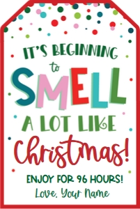 its beginning to smell a lot like christmas design preview