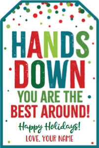 hands down you are best around tag-holiday-blue design preview
