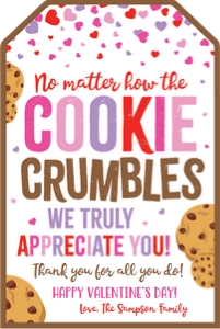 cookie crumbles-appreciate-vday-red pink design preview