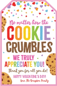 cookie crumbles-appreciate-vday-rainbow design preview