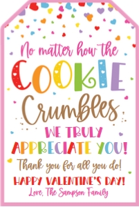 cookie crumbles-vday-rainbow-no cookies design preview