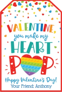 valentine-heart pop toy-rainbow primary-white design preview