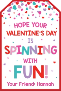 spinning with fun-vday-red pink design preview