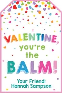 valentine-thebalm-rainbow hearts pink design preview