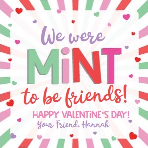 mint to be friends-colorful starburst design preview
