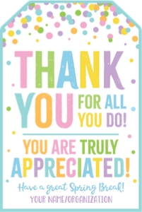 thank you appreciate-spring design preview