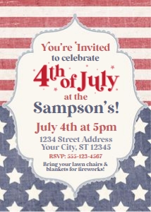 4th of July vintage design preview