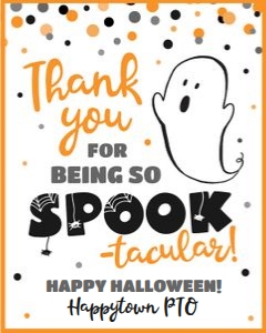 thank you for being spooktacular-sign design preview