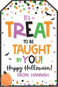 its a treat to be taught by you-halloween design preview