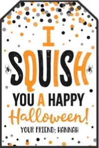 i squish you a happy halloween-orange and black design preview