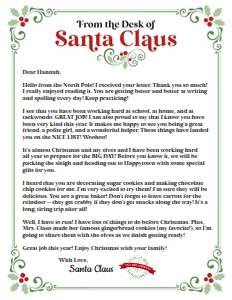 santa letter-scroll design preview