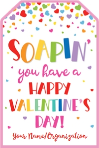 soapin valentines day-pink design preview