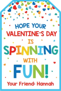 spinning with fun-vday-blue design preview
