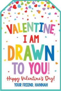valentine-drawn to you-white-teal design preview