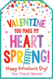 valentine-heart spring-white-teal design preview