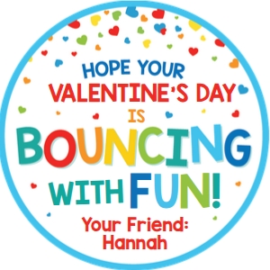 bouncing with fun-vday-blue-round design preview