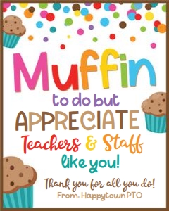 muffin to do but appreciate-white-rainbow confetti design preview