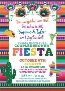 wedding shower-margartitas salsa-tying knot-cactus-taco design preview