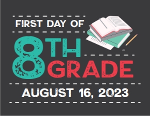 editable fdos simple chalk with books design preview