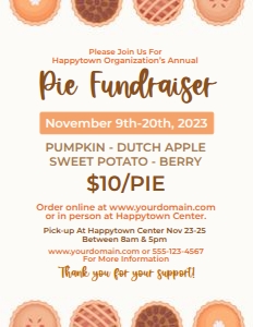pie fundraiser-pie edges-light design preview