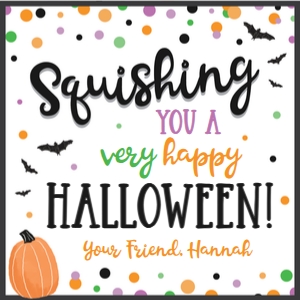 squishing you a happy halloween-colorful-square design preview