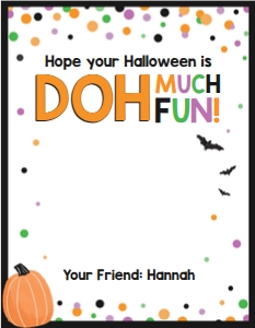 doh much fun halloween-colorful design preview