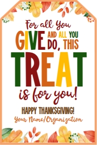for all you give treat for you design preview