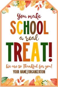 you make school a real treat-fall leaves design preview
