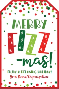 merry fiizzmas-confetti red design preview
