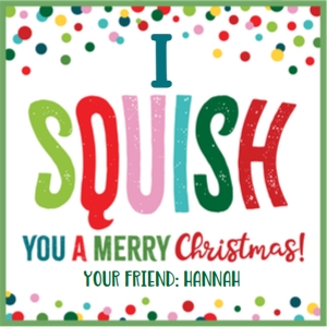 squish you a merry christmas-confetti-square design preview