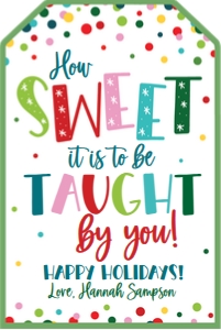 sweet it is to be taught by you-colorful green design preview