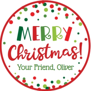 merry christmas-confetti red-round-2 in: merry christmas-confetti red-round