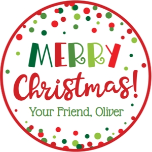 merry christmas-confetti red-round-3 in: merry christmas-confetti red-round