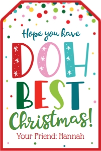 doh best christmas-colorful design preview