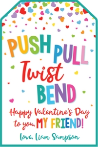 valentine-push pull twist bend-teal-no image design preview