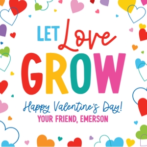 let love grow-colorful hearts-sq design preview