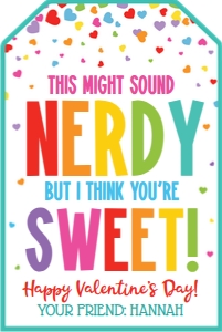 nerdy sweet-teal design preview